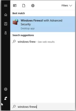 windows firewall