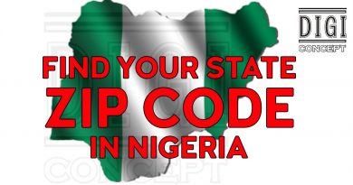 Nigerian Zip codes