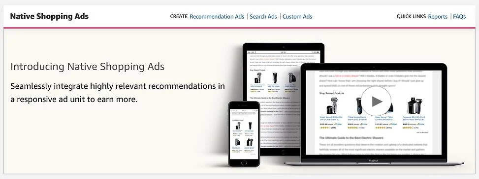 Amazon native ads best Google Adsense alternatives