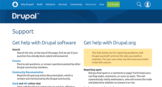 drupal support