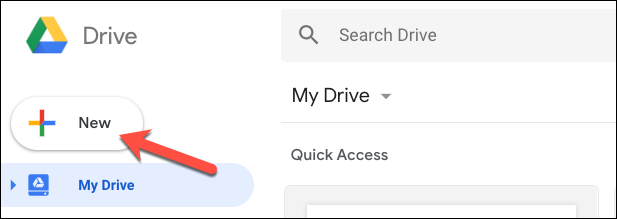 open google drive