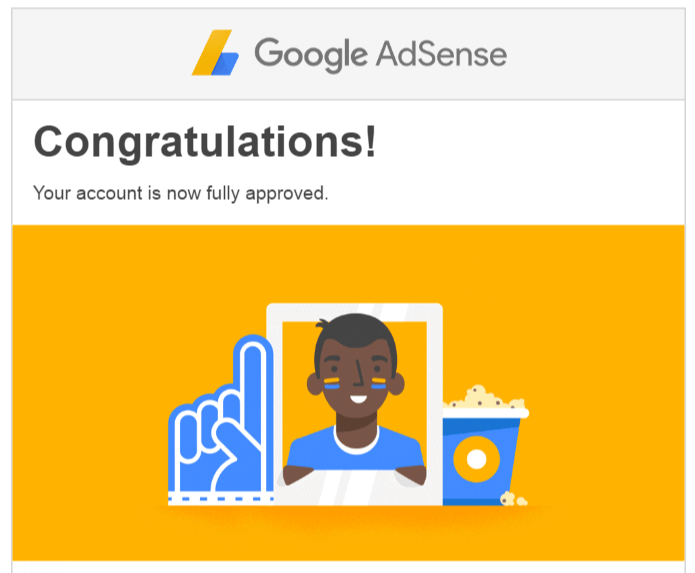 AdSense approved