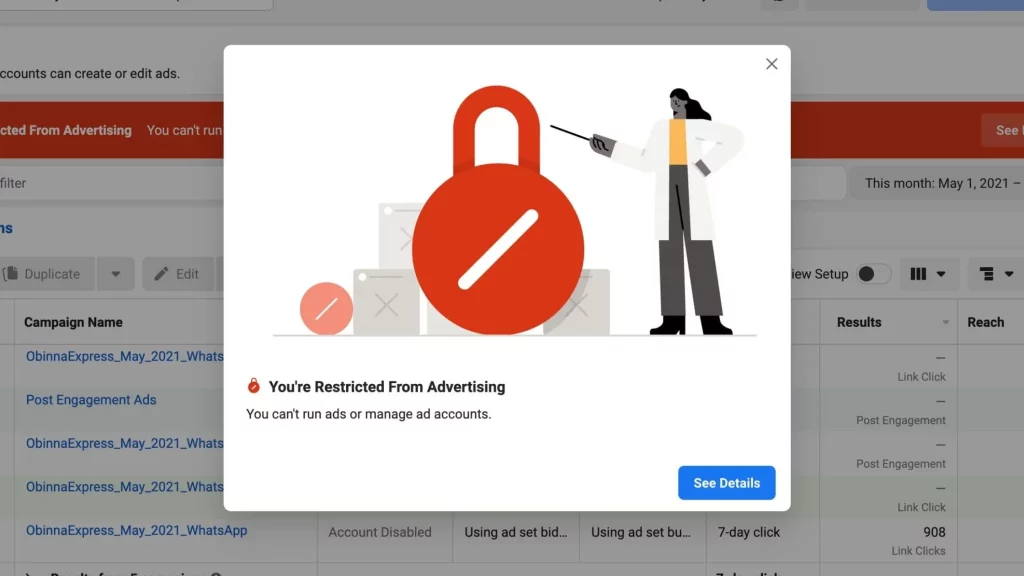 Fix Disabled Facebook Ad Account
