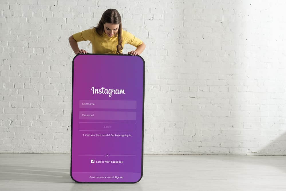 instagram big phone