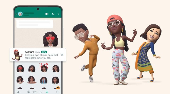 WhatsApp Adds Support for Bitmoji-like Avatars