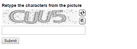 3. Text CAPTCHA