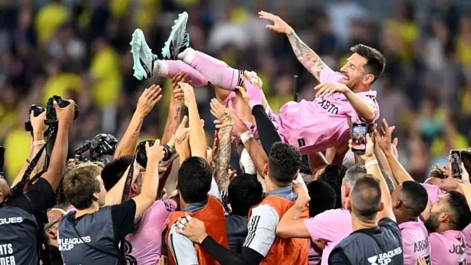 Messi leads Inter Miami to first trophy with Leagues Cup win