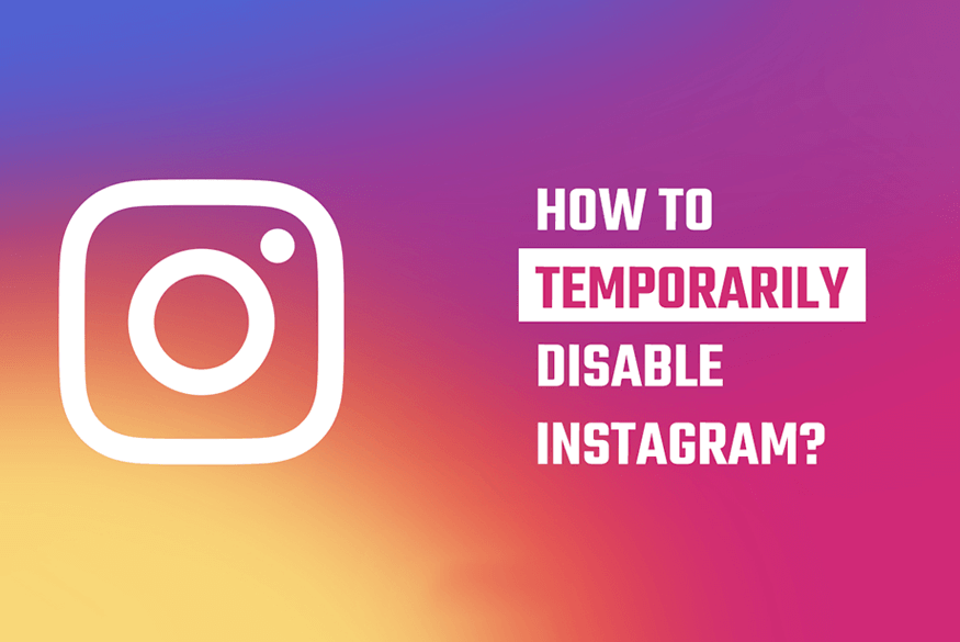 How To Temporarily deactivate your Instagram account | Digiconceptng