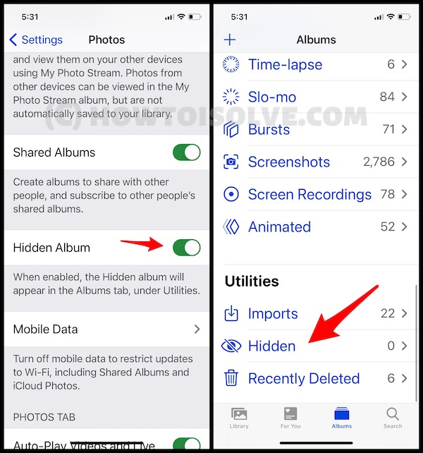 Show-HIdden-Album-on-iPhone-Photos-app