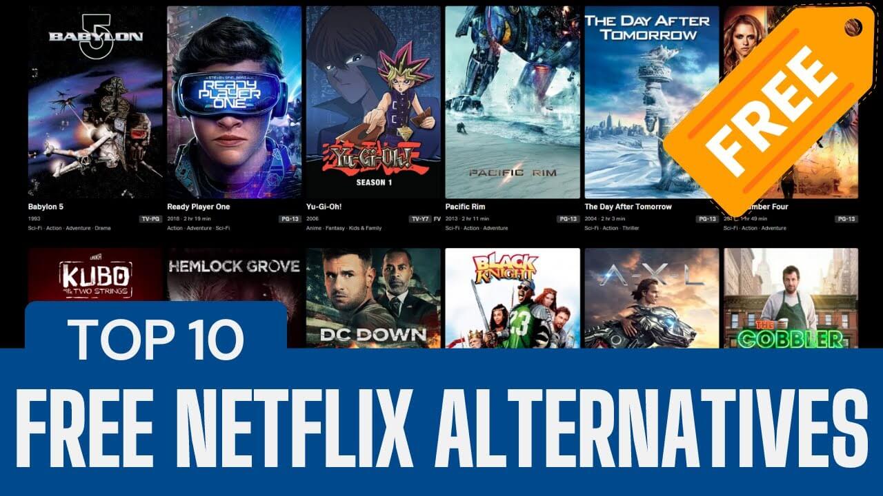 11 Best Netflix Alternatives To Stream For Free | Digiconceptng