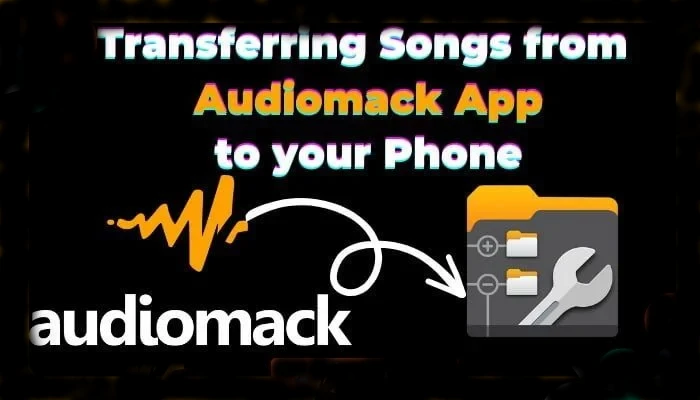 Transferring Songs from Audiomack to your Phone1