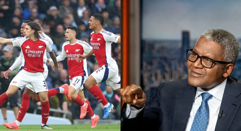 Dangote's Regret Over Missing Out to buy Arsenal