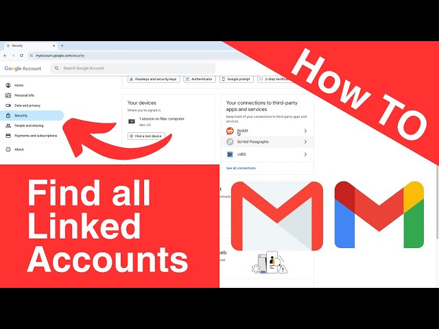 Find all accounts linked to my email address free