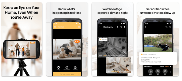 Alfred home security app: How to Use Your Phone as a CCTV Camera
