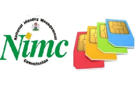 Sim card with NIN