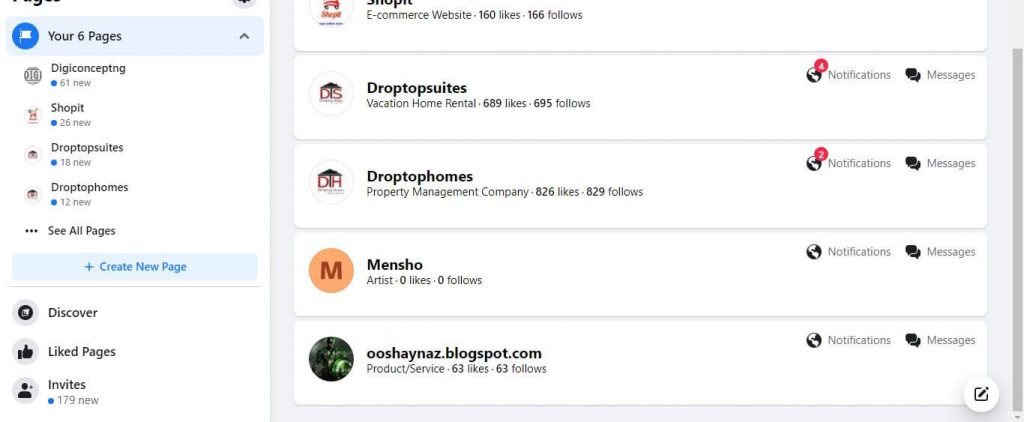 create facebook page