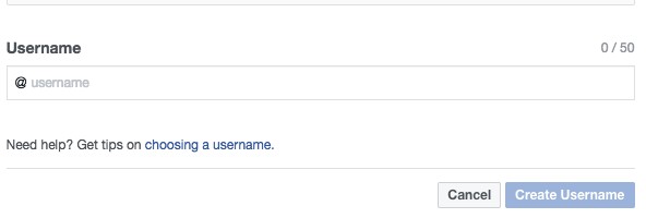 create-a-facebook-business-page-username