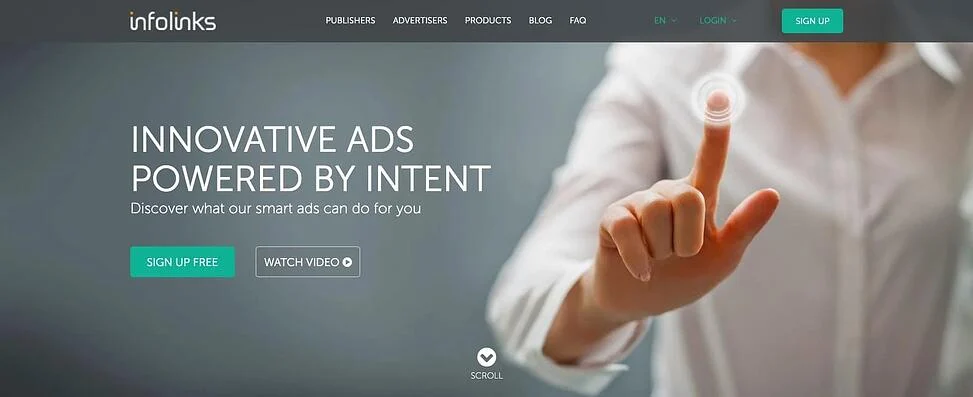 infolinks best Google Adsense alternatives