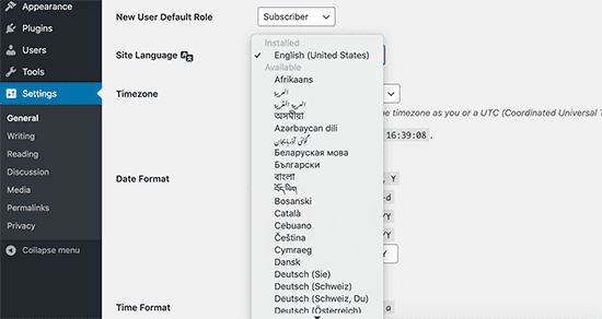multi languages
