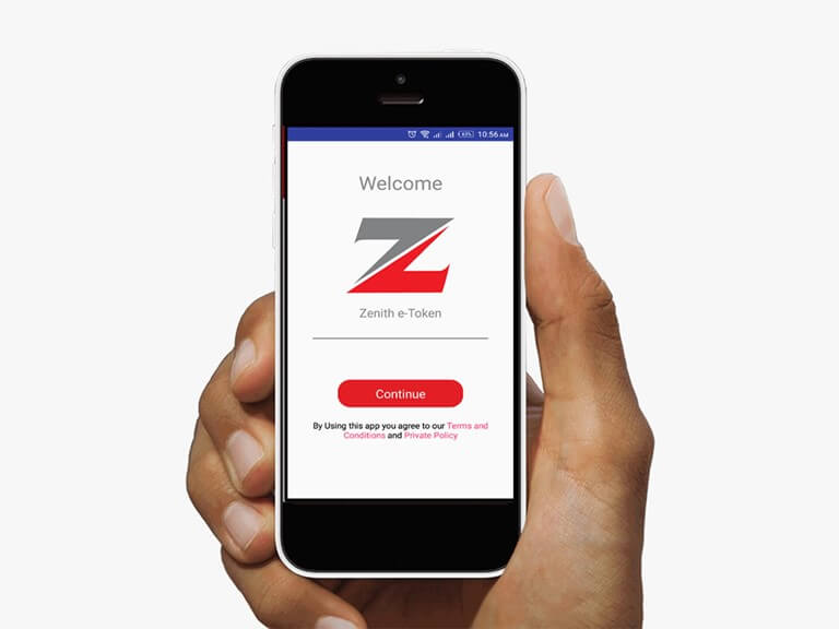 Generate Zenith Bank Token
