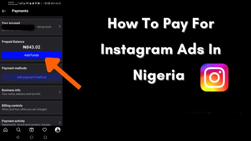 How to pay for Instagram ads in Nigeria