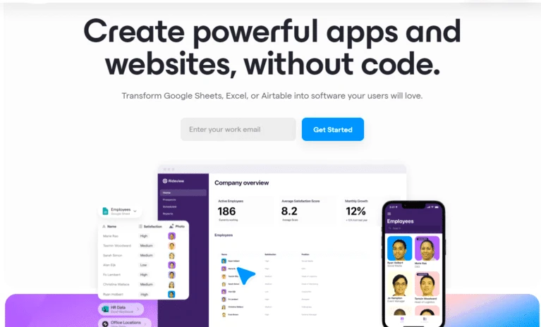 best no-code app builders