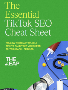 tiktok seo cheat sheet 1