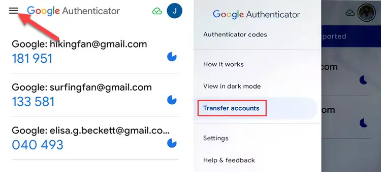 authenticaator google