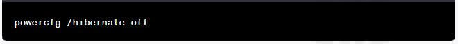 hibernate cmd