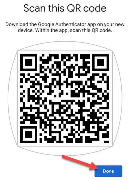 qr scan authenticator
