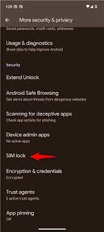 How to Disable SIM Lock android