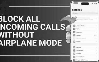 Stop Incoming Calls Without Blocking or Airplane Mode