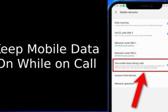 use data during call