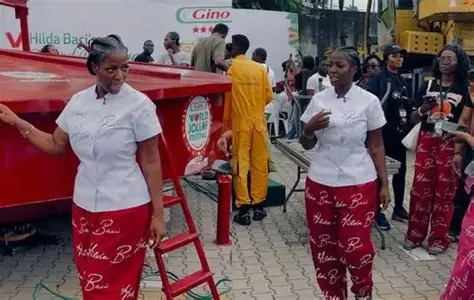 Hilda Baci’s Jollof Record-Breaking Cooking Event at Eko Hotel
