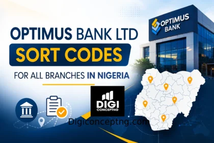 Optimus Bank Ltd Sort Codes for All Branches in Nigeria