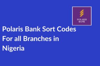 Polaris Bank Sort Codes for All Branches in Nigeria