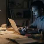 late night hustle stockcake