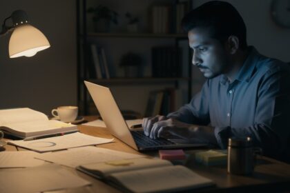 late night hustle stockcake