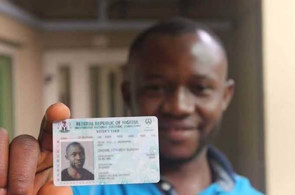 Man with driver licence 