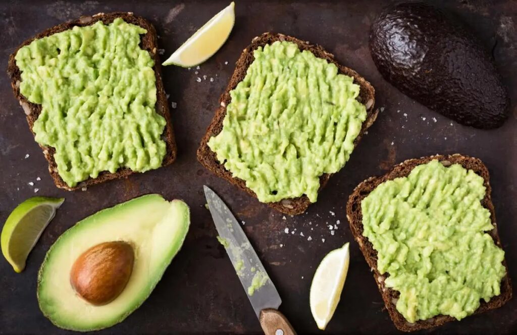 Avocado on Whole Grain Crispbread