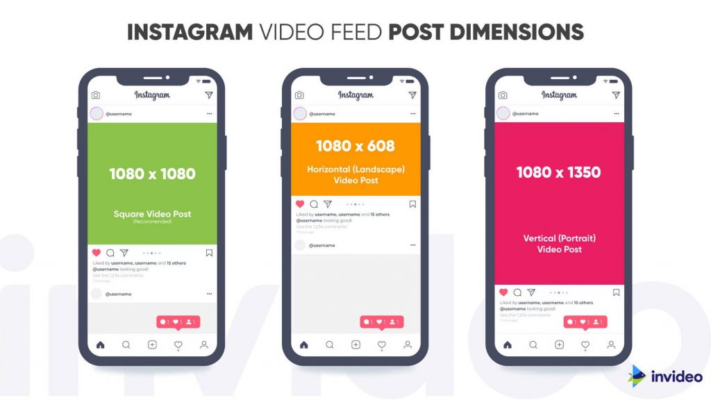 Instagram Video Post Dimensions best sizes