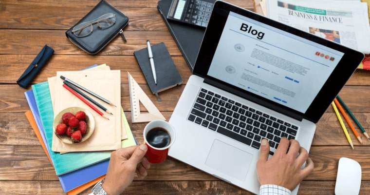 Create a blog and post high-quality content regularly