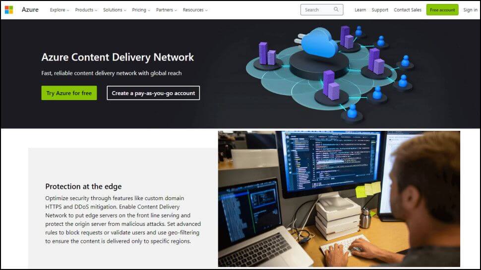 microsoft azure cdn 