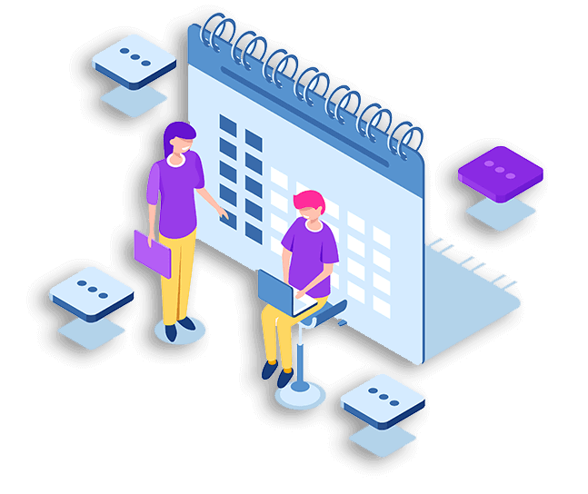 web template calendar