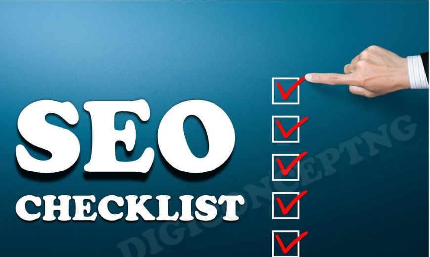 SEO checklist