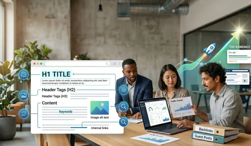 The Modern SEO Guide On-Page and Off-Page Strategies That Drive Rankings