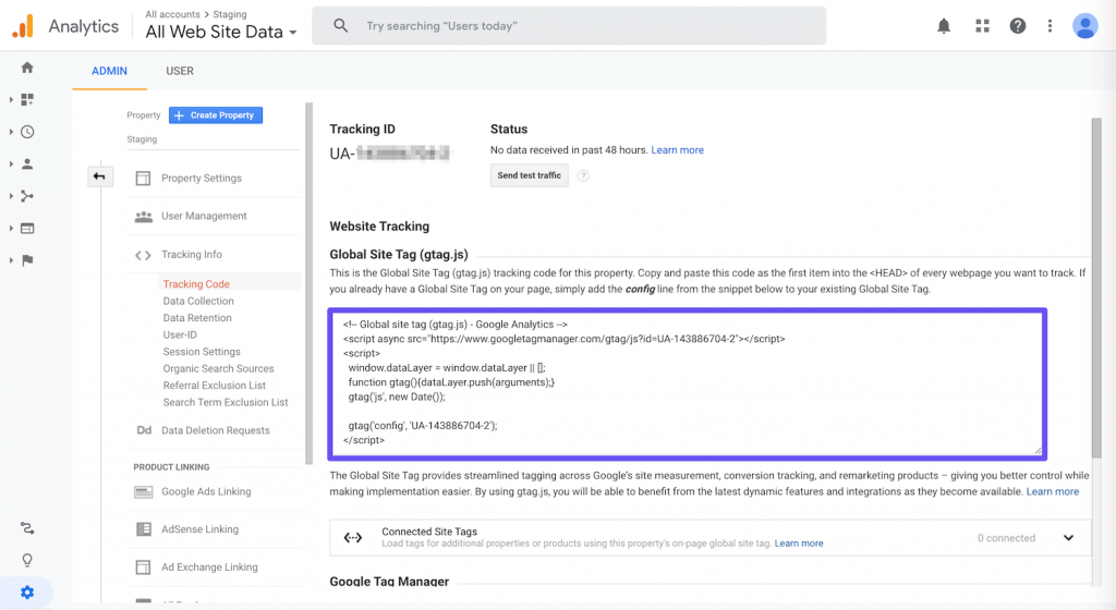 google-tracking-code