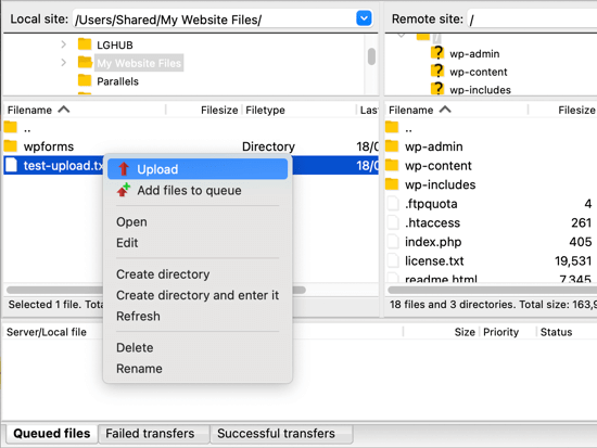 Transfer Your Uploads Folder 1