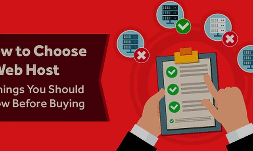 how to choose web hosting