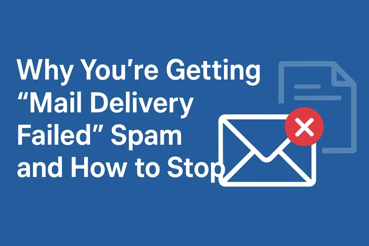 Mail Delivery Failed